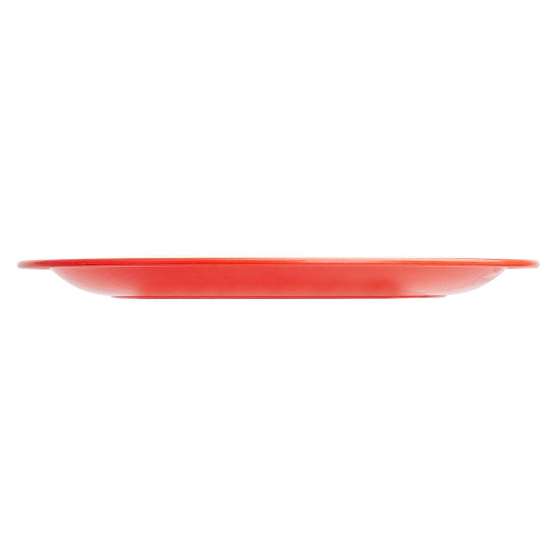 Kristallon Polycarbonate Plates Red 230mm
