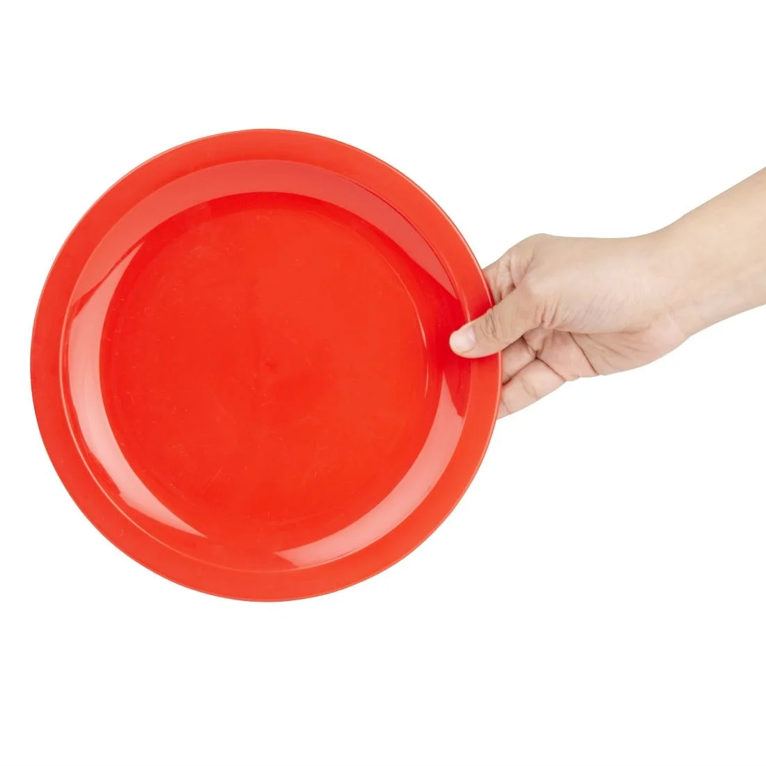 Kristallon Polycarbonate Plates Red 230mm - Image 5