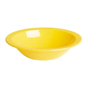 Kristallon Polycarbonate Bowls Yellow 172mm