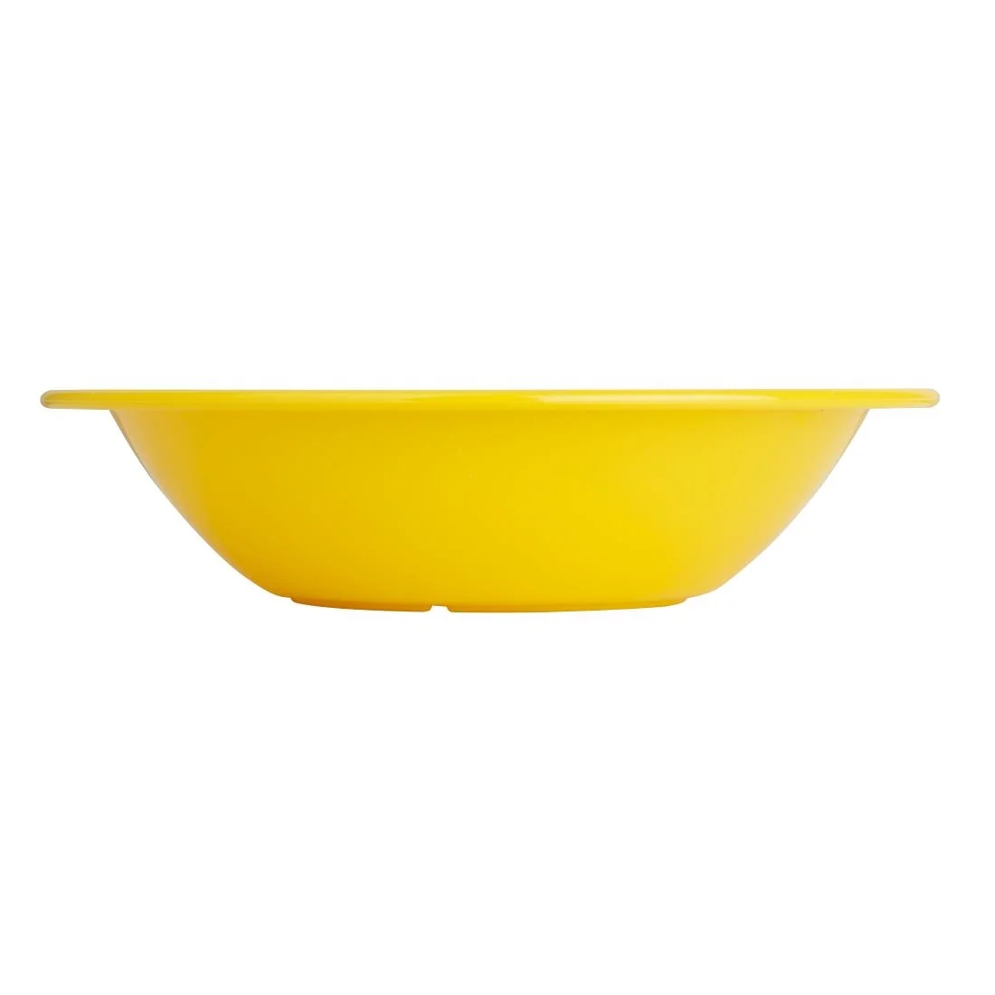 Kristallon Polycarbonate Bowls Yellow 172mm - Image 2