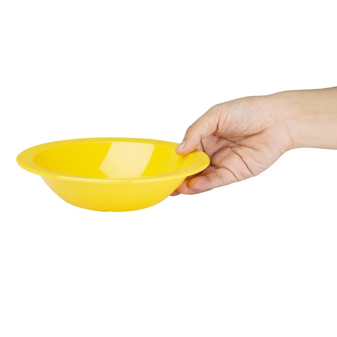 Kristallon Polycarbonate Bowls Yellow 172mm - Image 3