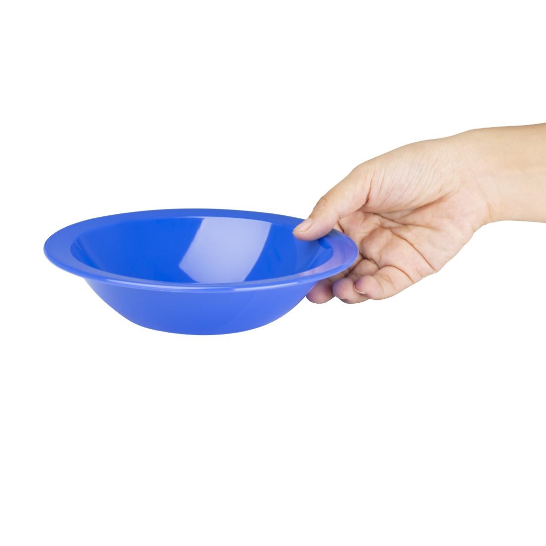 Kristallon Polycarbonate Bowls Blue 172mm
