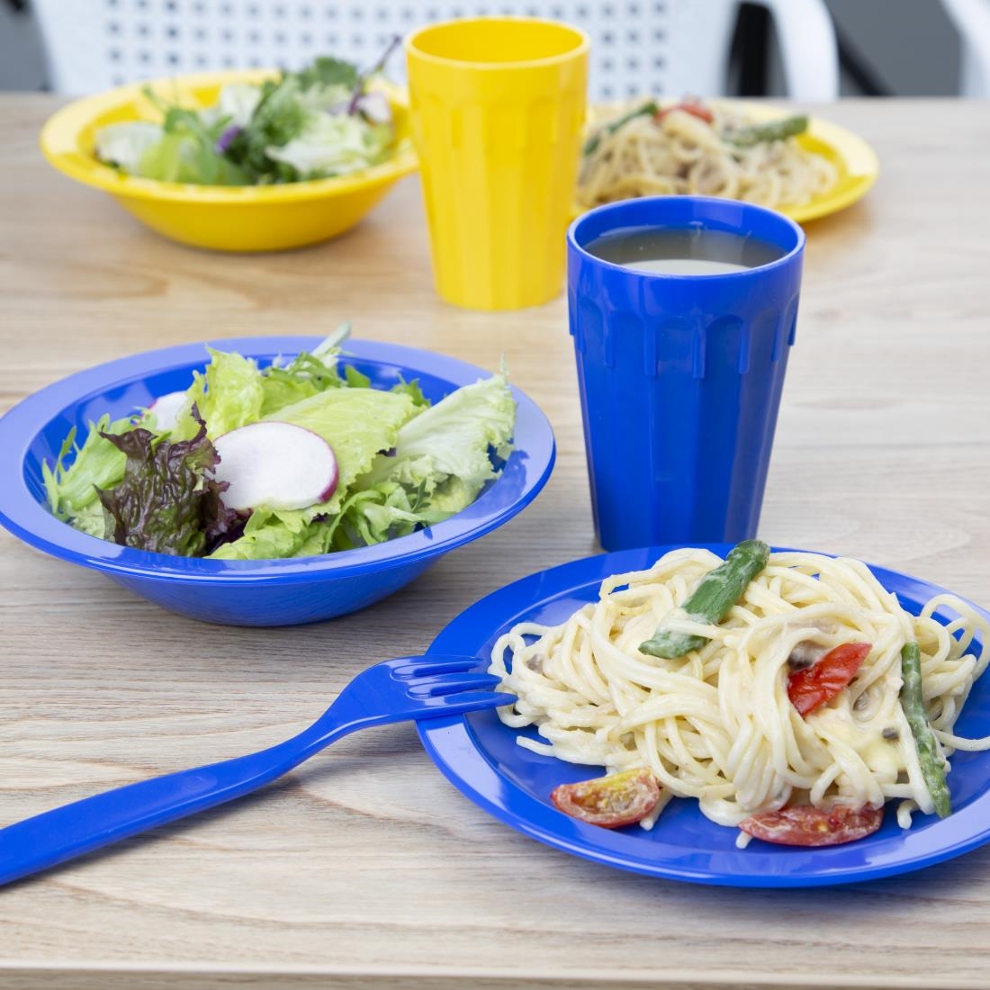 Kristallon Polycarbonate Bowls Blue 172mm