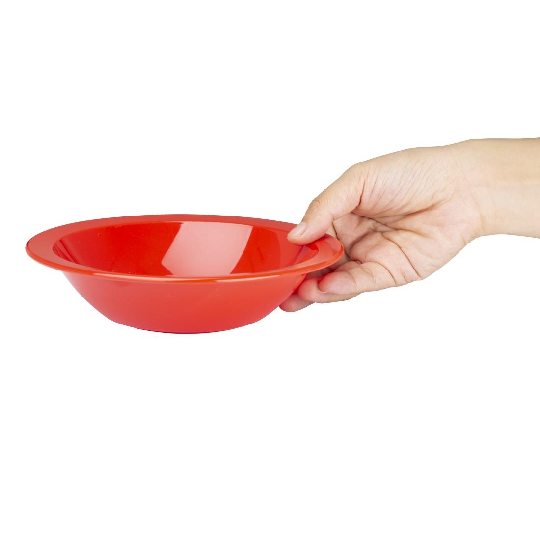 Kristallon Polycarbonate Bowls Red 172mm
