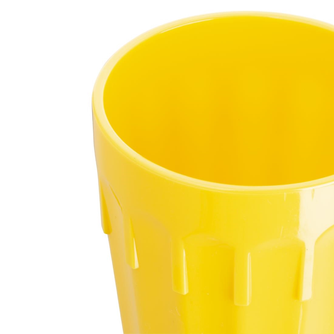Kristallon Polycarbonate Tumblers Yellow 260ml