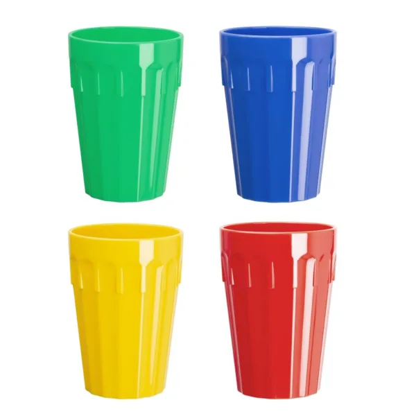 Kristallon Polycarbonate Tumblers Red 260ml