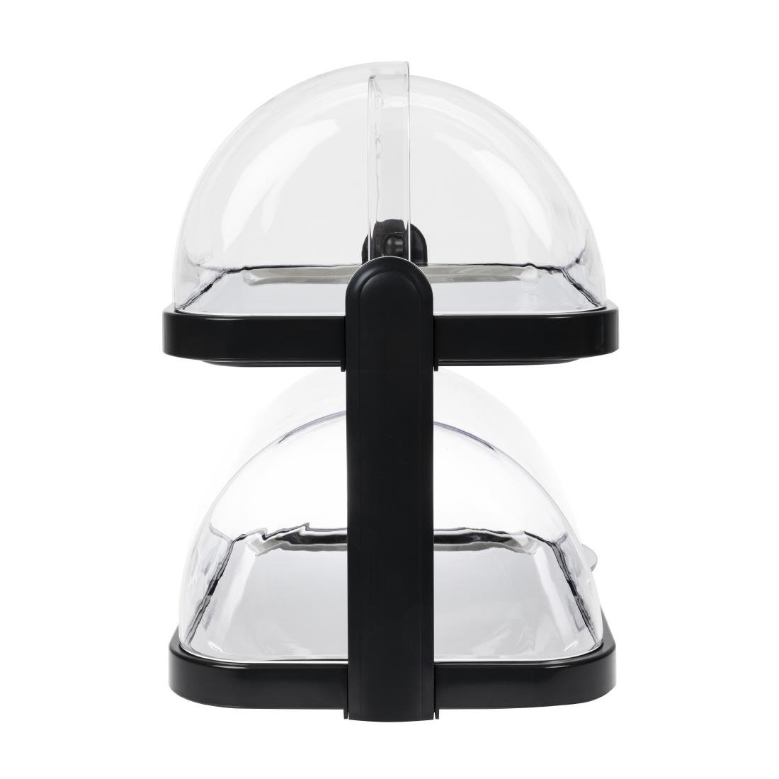 Double Decker Roll Top Cool Display Trays