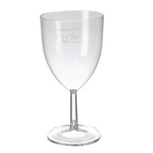 Polystyrene Wine Glasses 200ml CE Marked at 175ml