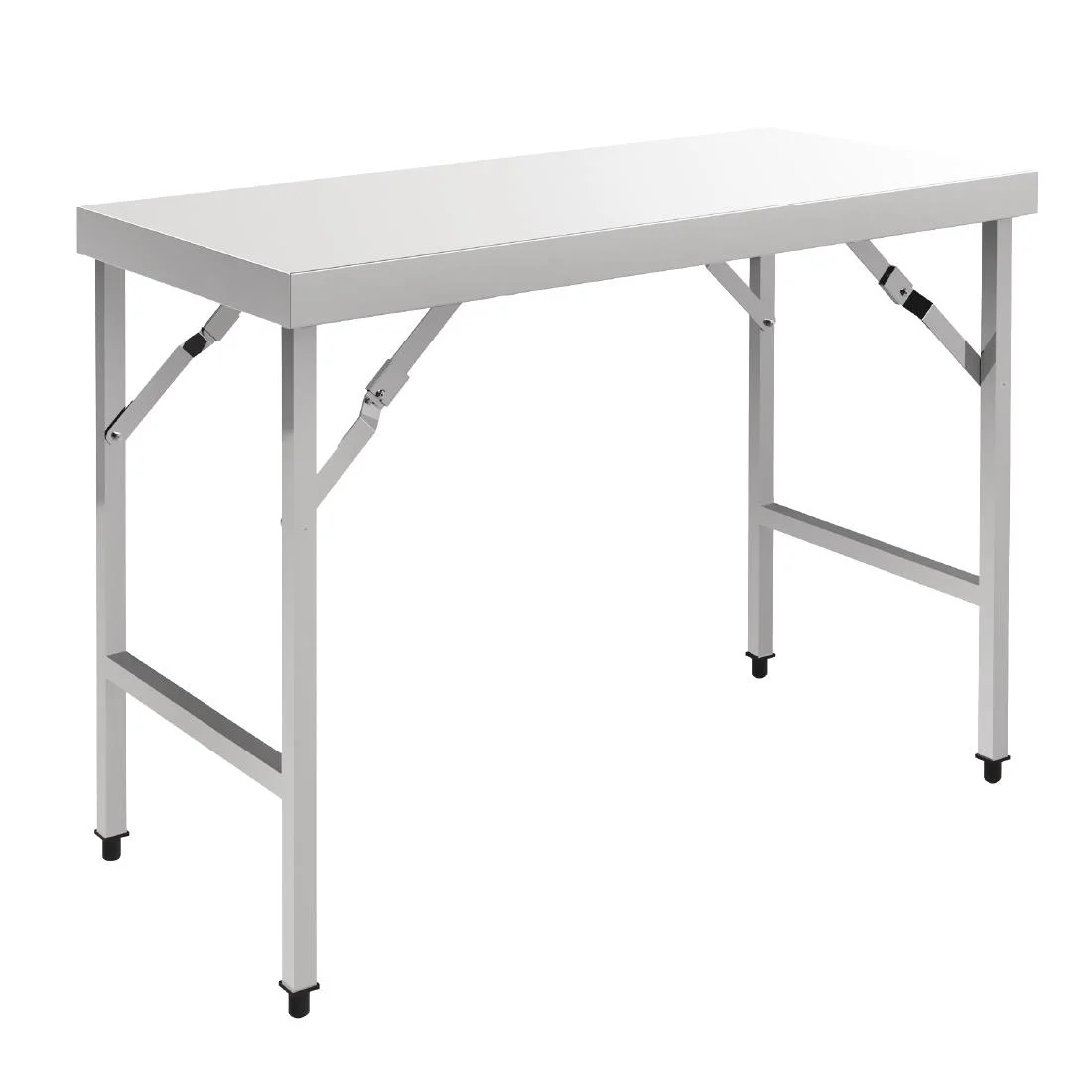 Vogue Stainless Steel Folding Table 1200mm - Image 4