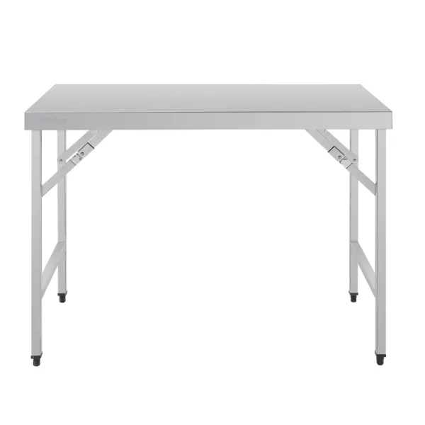 Vogue Stainless Steel Folding Table 1200mm
