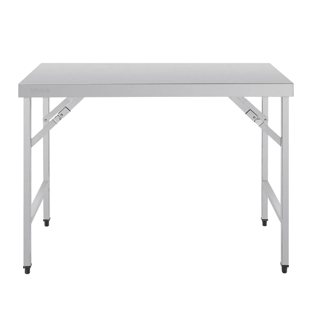 Vogue Stainless Steel Folding Table 1200mm - Image 5
