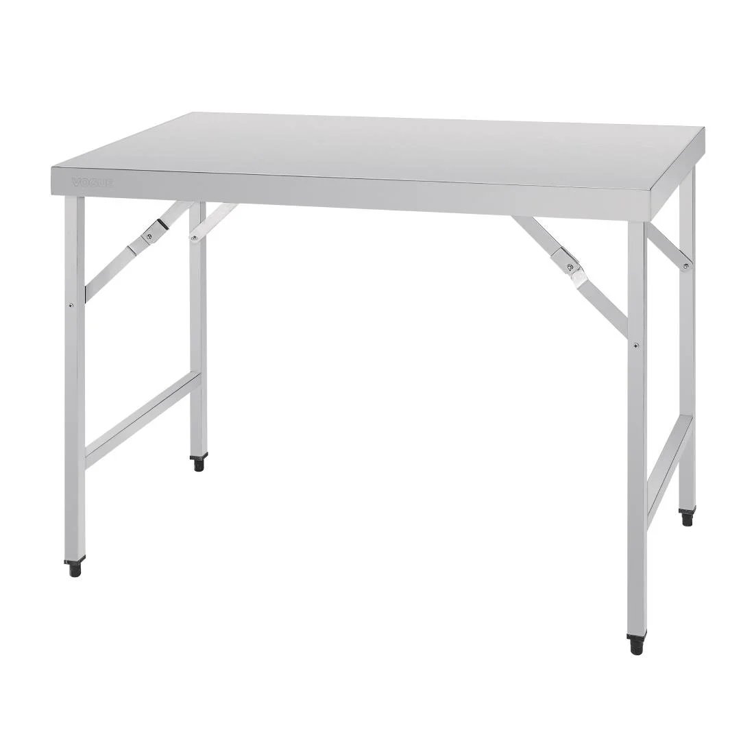 Vogue Stainless Steel Folding Table 1200mm - Image 6
