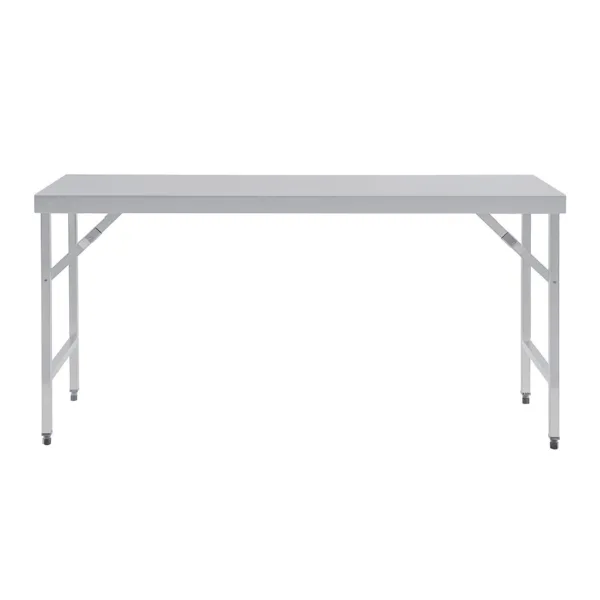 Vogue Stainless Steel Folding Table 1800mm