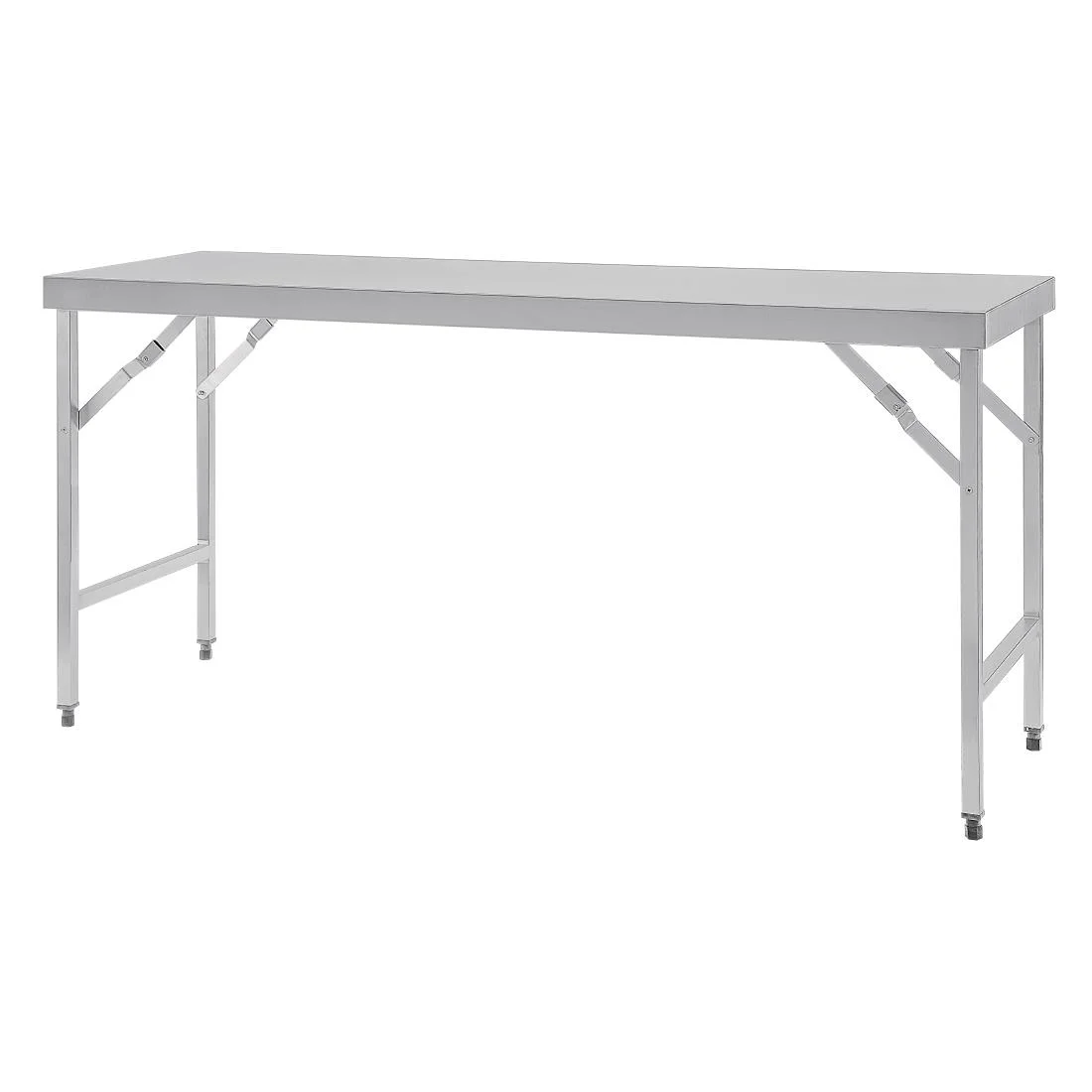 Vogue Stainless Steel Folding Table 1800mm - Image 3