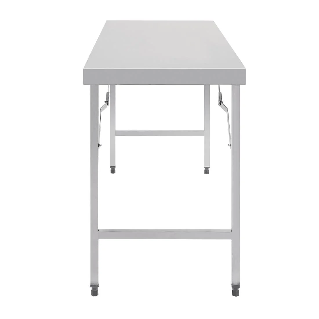 Vogue Stainless Steel Folding Table 1800mm - Image 4