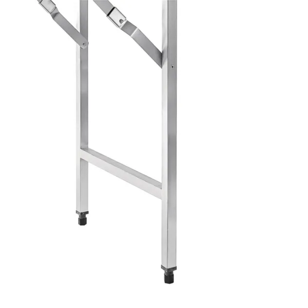 Vogue Stainless Steel Folding Table 1800mm