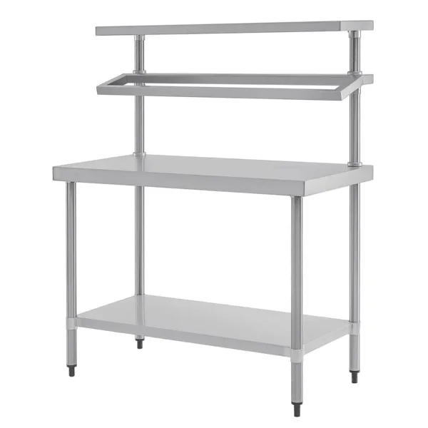 Vogue Stainless Steel Prep Station with Gantry