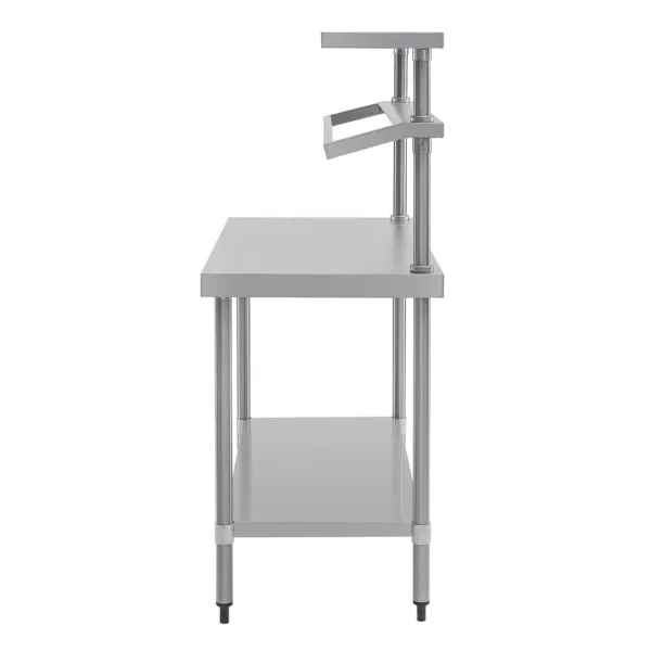 Vogue Stainless Steel Prep Station with Gantry
