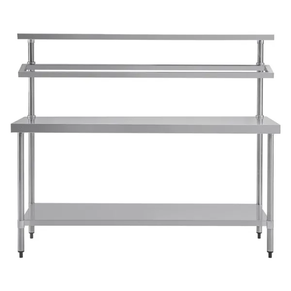 Vogue Stainless Steel Prep Station with Gantry Large