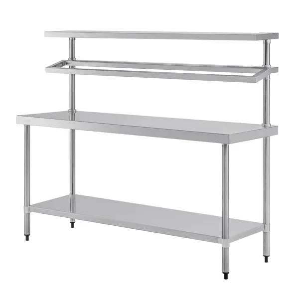 Vogue Stainless Steel Prep Station with Gantry Large