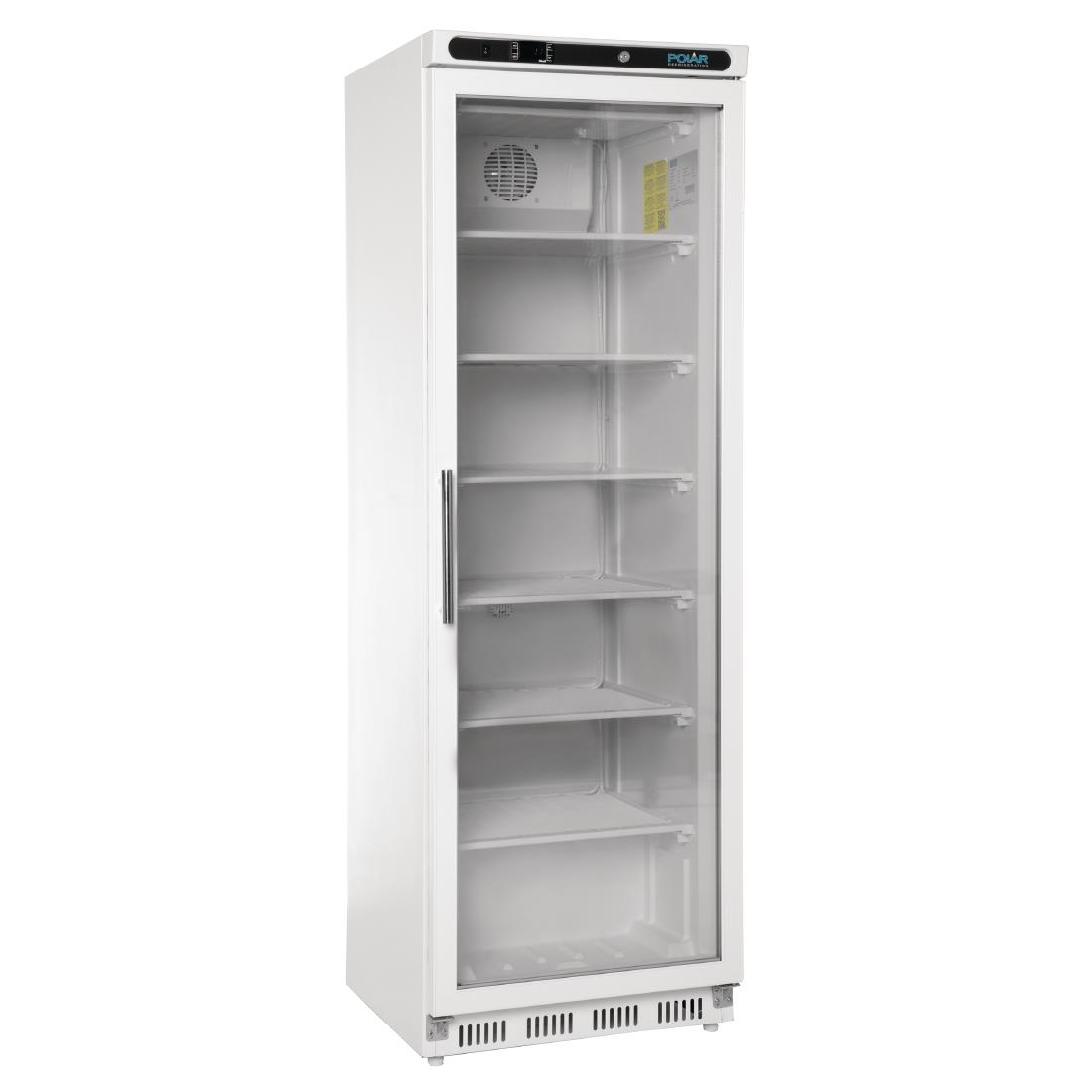 Polar Glass Door Display Freezer 365Ltr