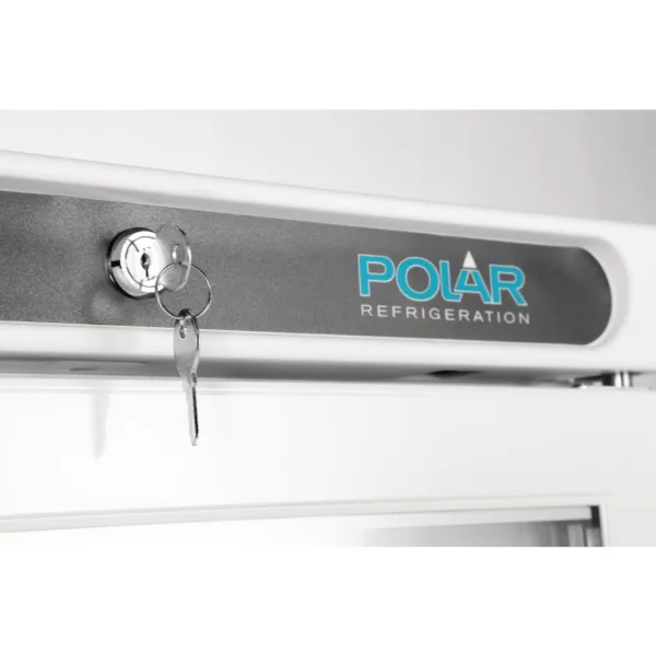 Polar Glass Door Display Freezer 365Ltr