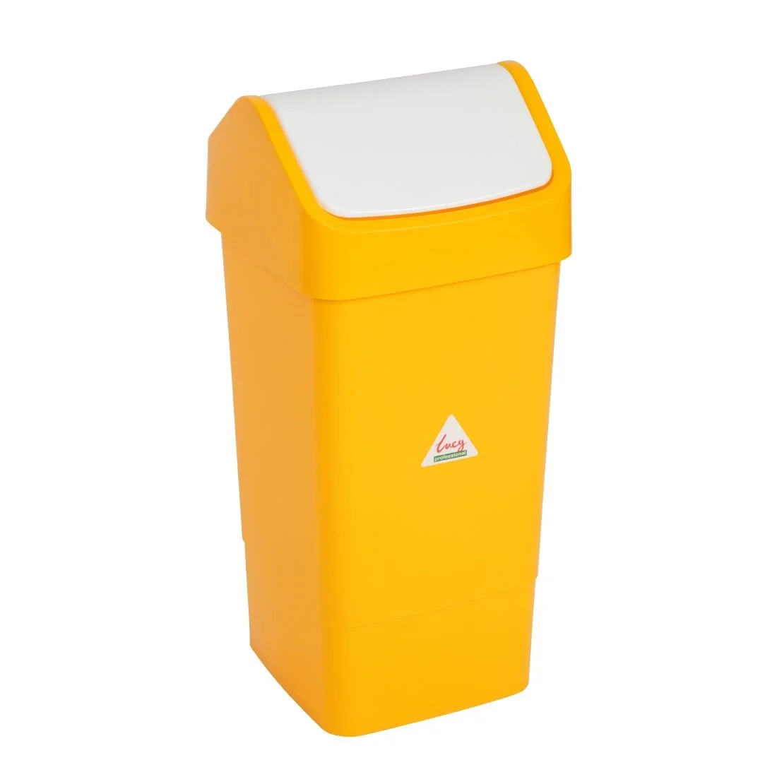 SYR Swing Lid Bin Yellow - Image 2
