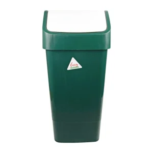 SYR Swing Lid Bin Green
