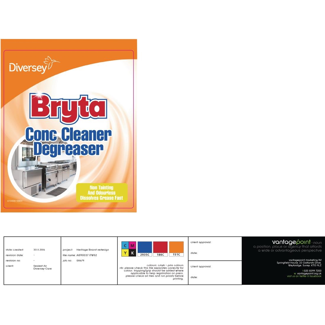 Bryta Cleaner Degreaser 5 Litre (Pack of 2)