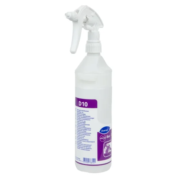 Divermite D10 Cleaner Disinfectant Refill Bottles 750ml (Pack of 2)