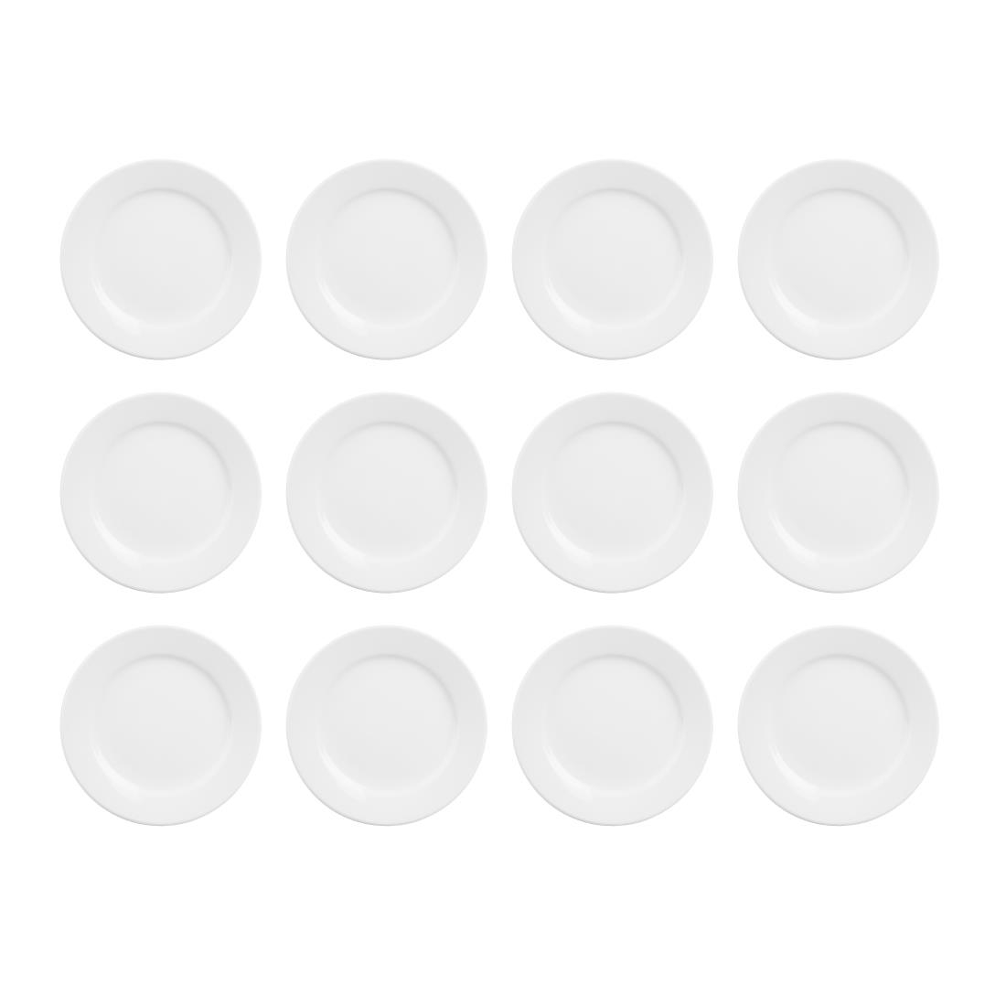 Athena Hotelware Wide Rimmed Plates 165mm