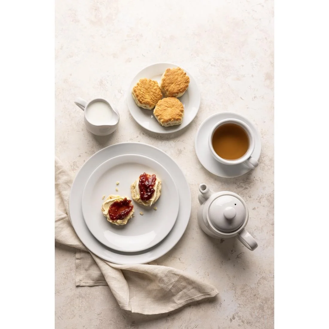 Athena Hotelware Wide Rimmed Plates 202mm - Image 6