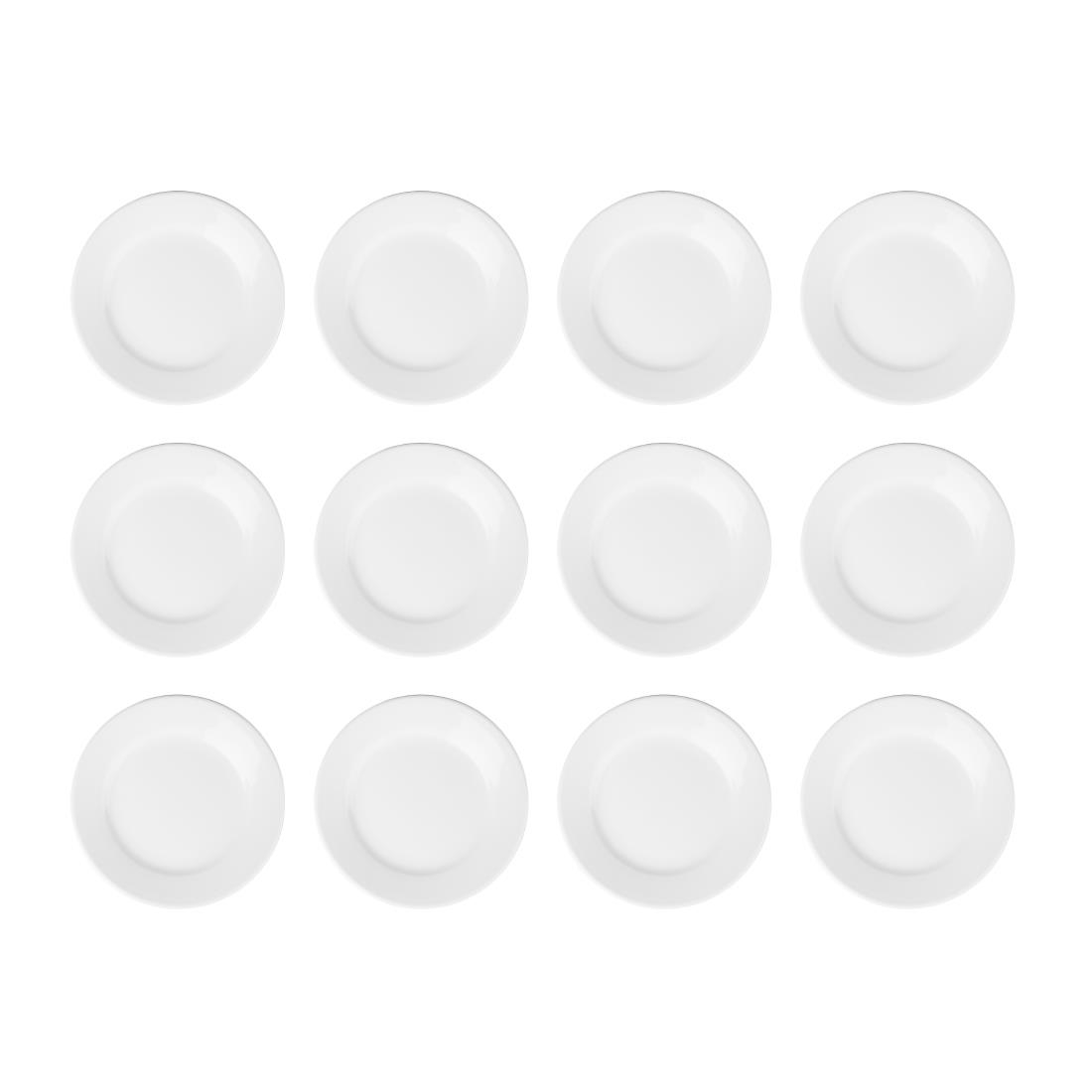 Athena Hotelware Wide Rimmed Plates 202mm