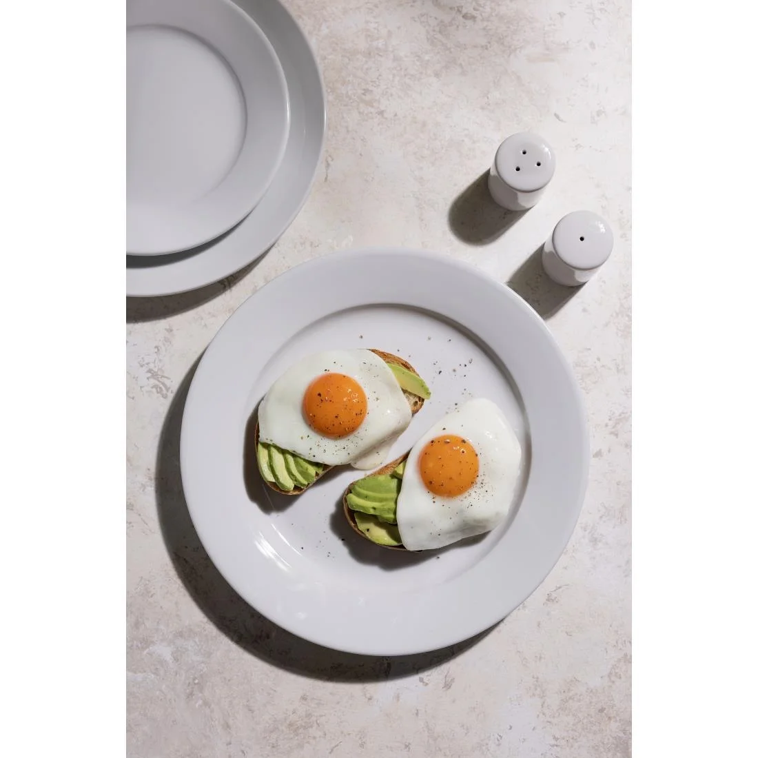 Athena Hotelware Wide Rimmed Plates 254mm - Image 9