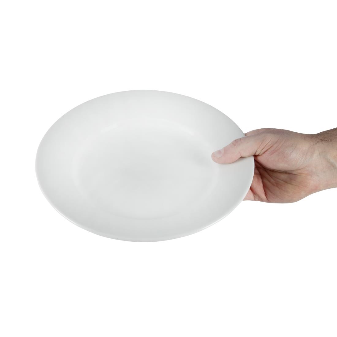 Athena Hotelware Wide Rimmed Plates 254mm