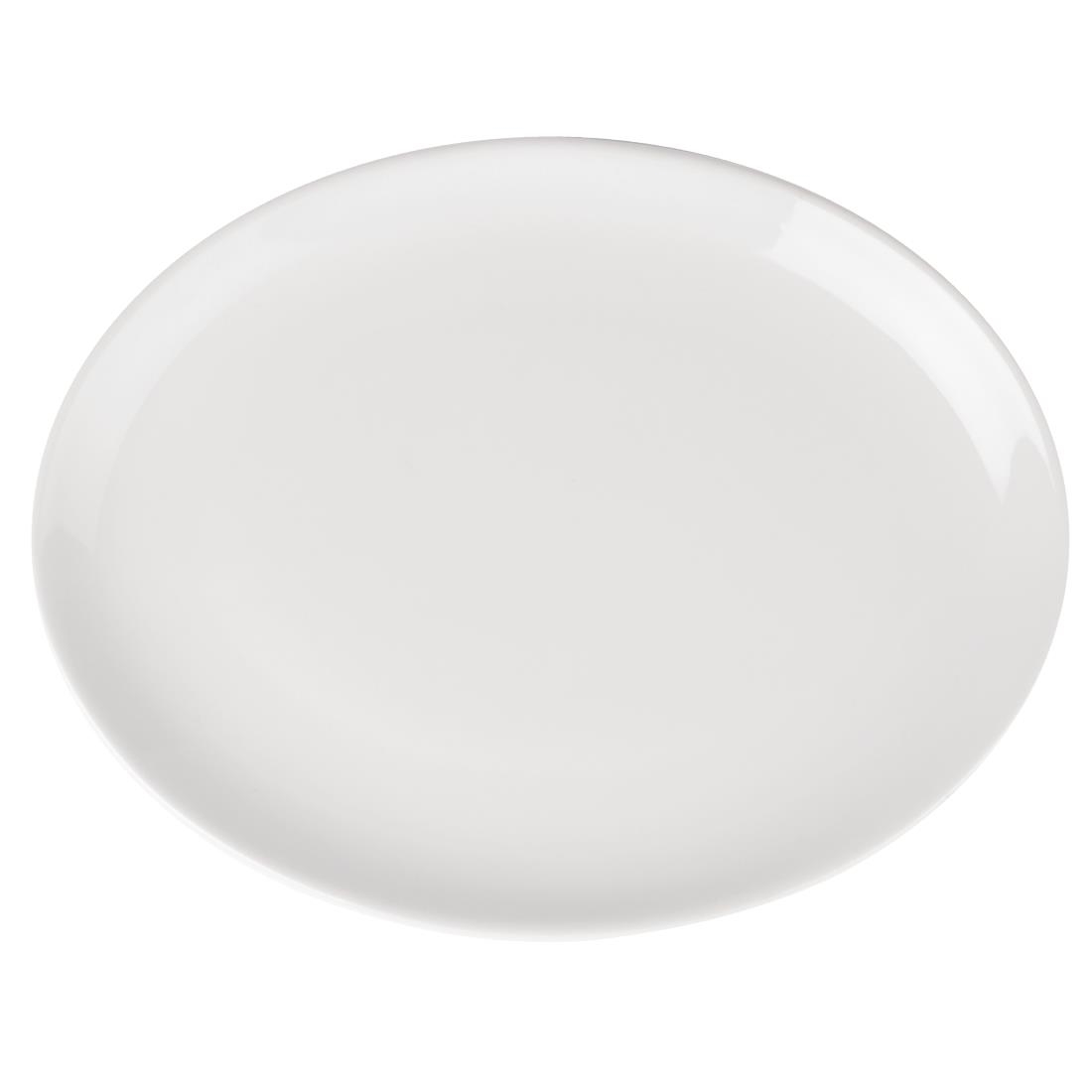 Athena Hotelware Oval Coupe Plates 254 x 197 mm