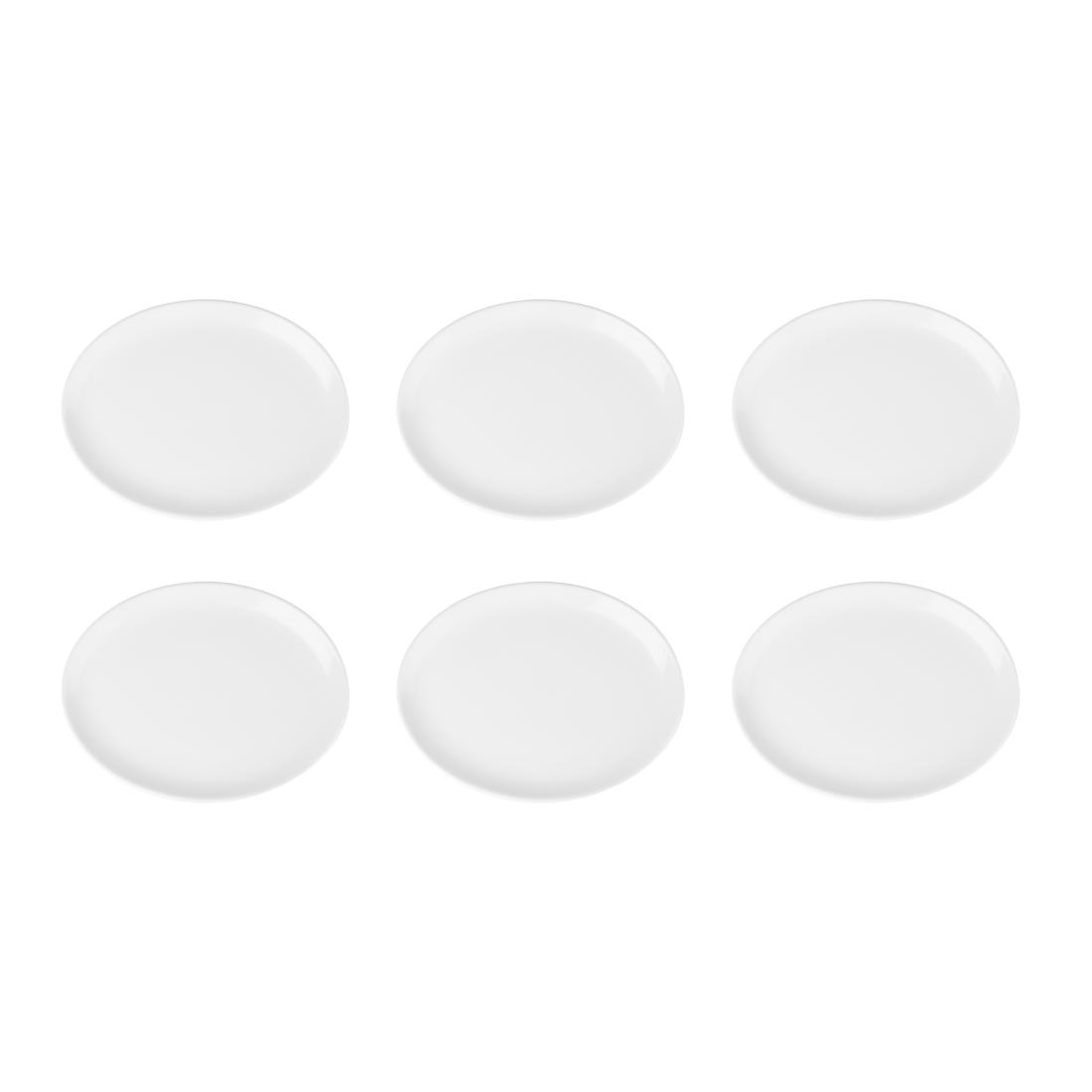 Athena Hotelware Oval Coupe Plates 305 x 241 mm