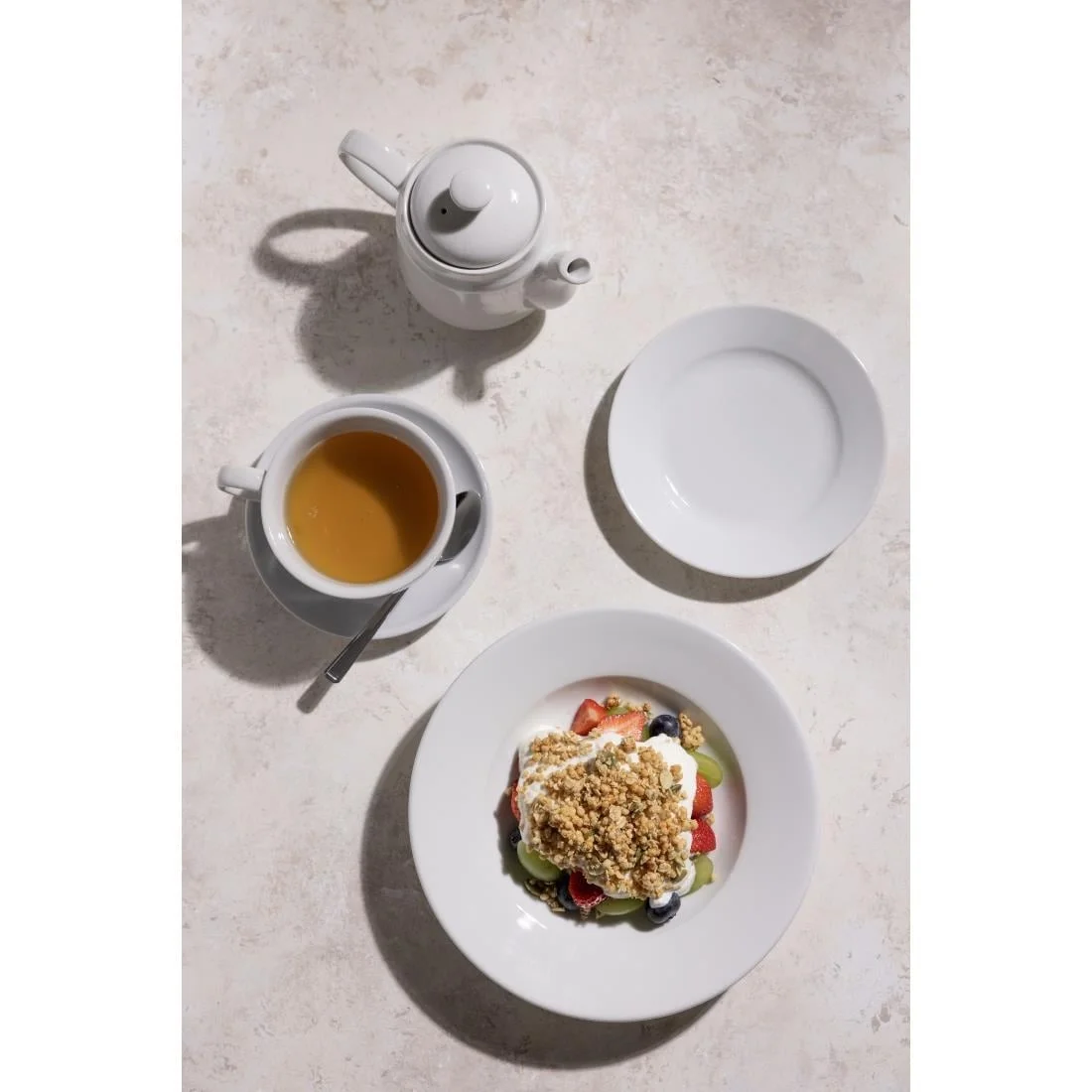 Athena Hotelware Rimmed Soup / Pasta Bowls 228mm - Image 6