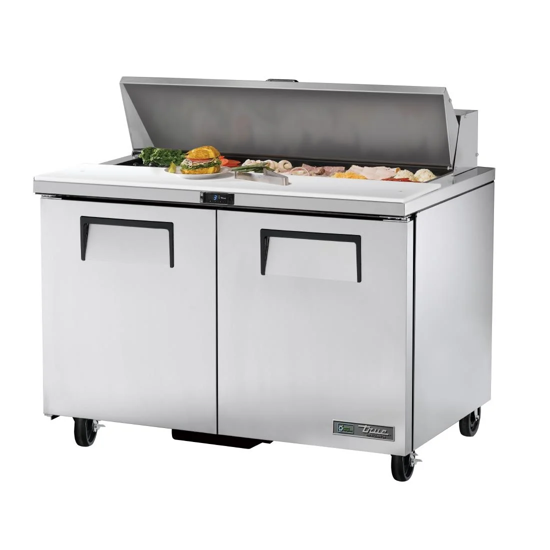 True Salad Prep Counter 2 Door 340Ltr TSSU-48-12