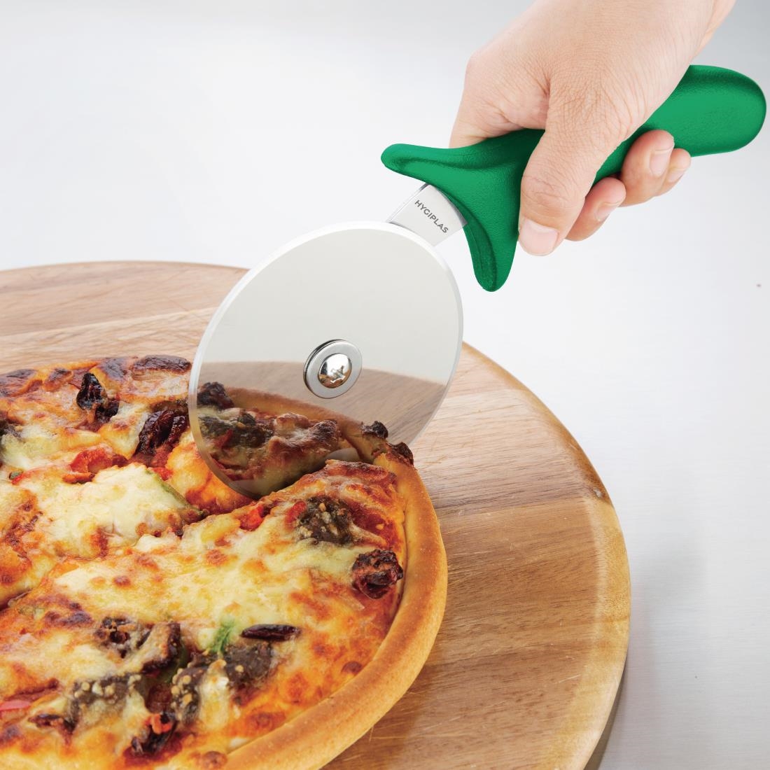 Vogue Pizza Wheel Green 4"