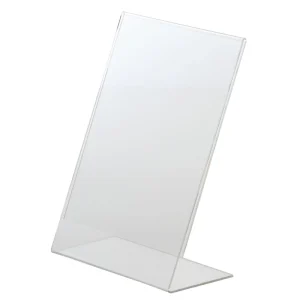 Slanted Acrylic Menu Holder