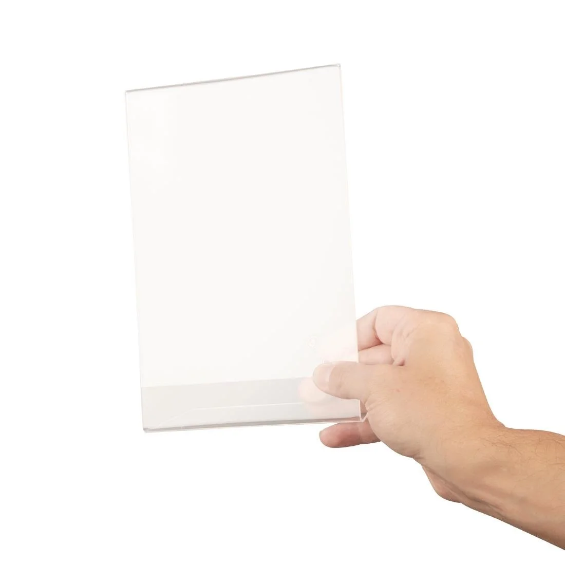 Slanted Acrylic Menu Holder - Image 5