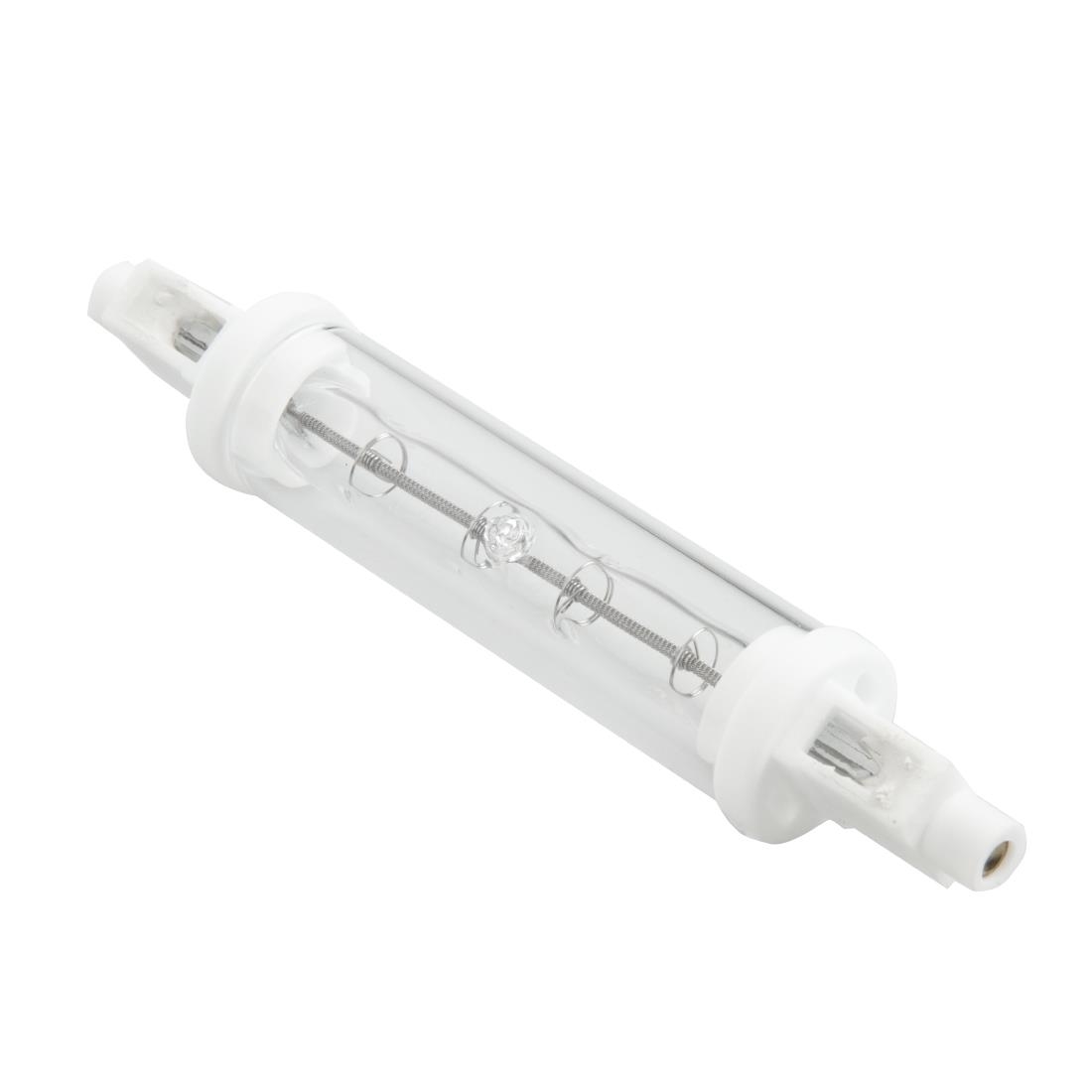 Jacketed Infrared Quartz Heat Bulb 118mm 300W
