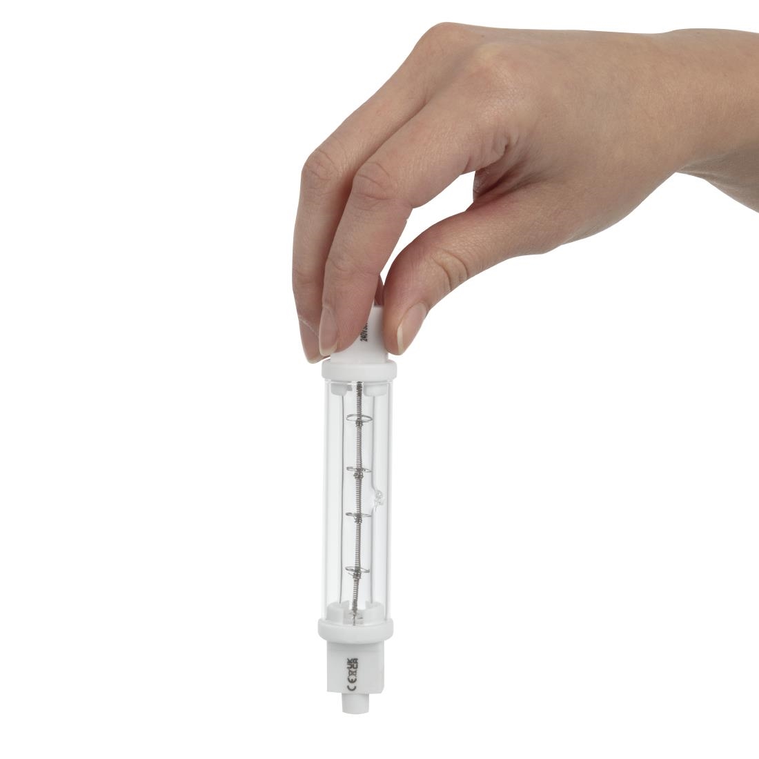 Jacketed Infrared Quartz Heat Bulb 118mm 300W