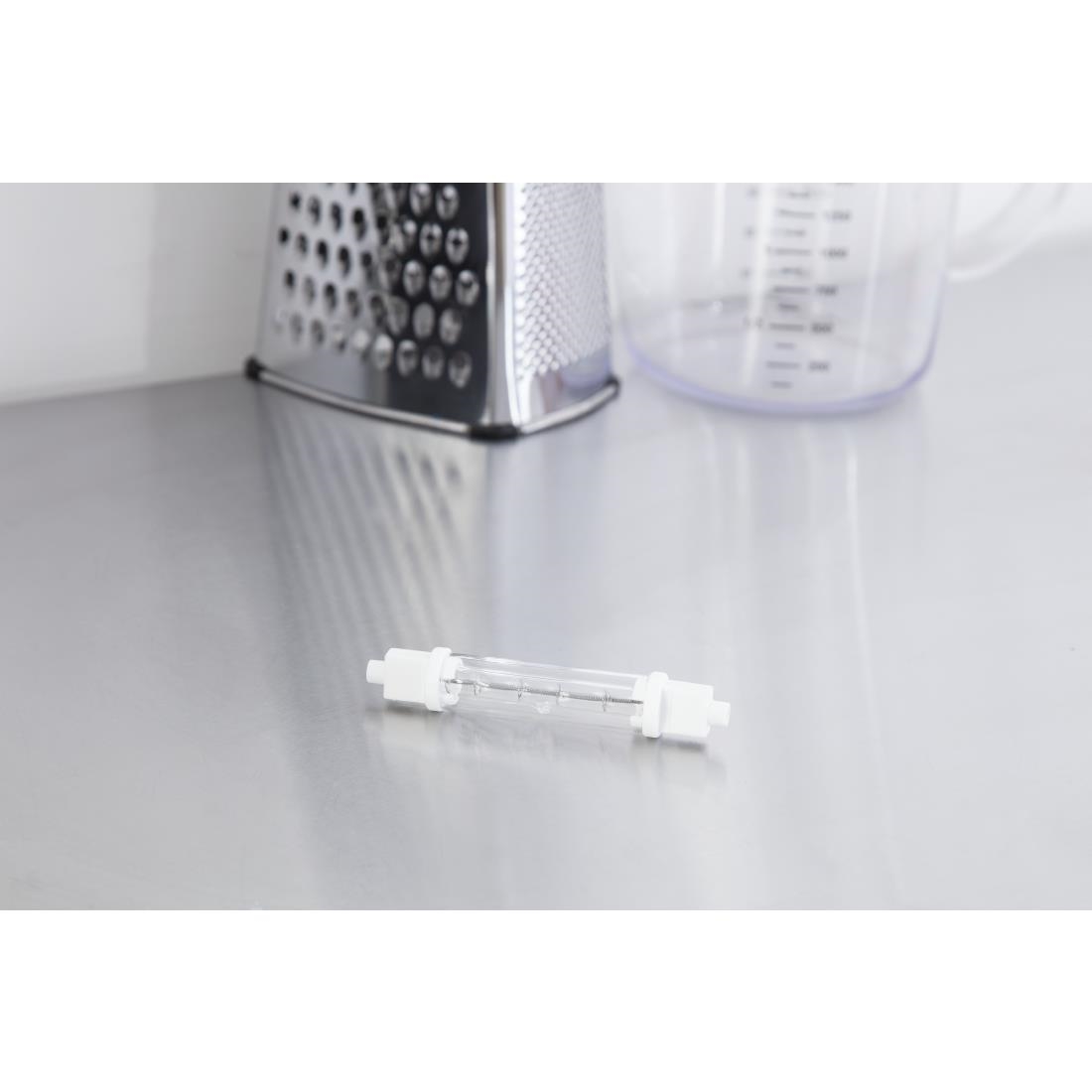 Jacketed Infrared Quartz Heat Bulb 118mm 300W