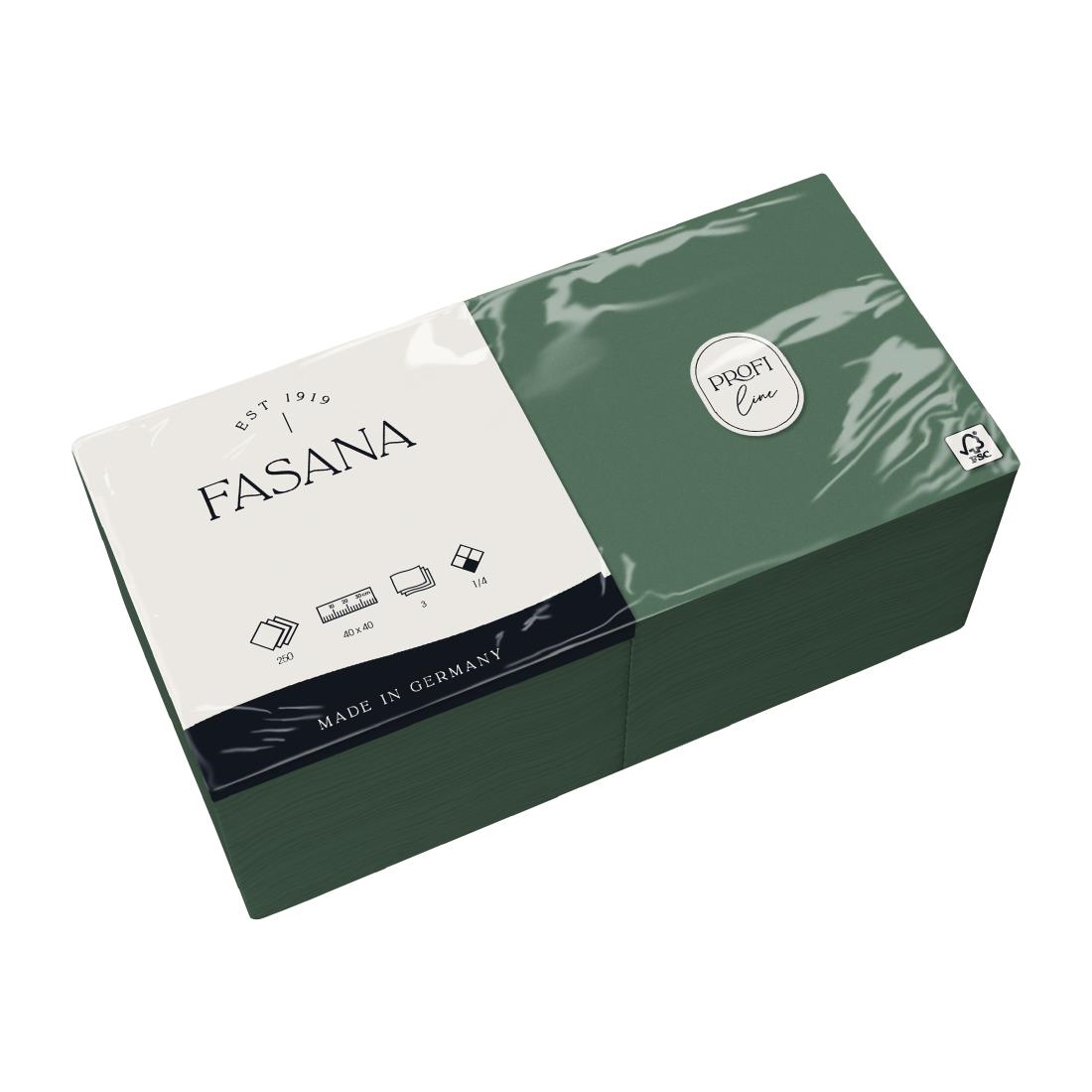 Fasana Dinner Napkin Green 400mm