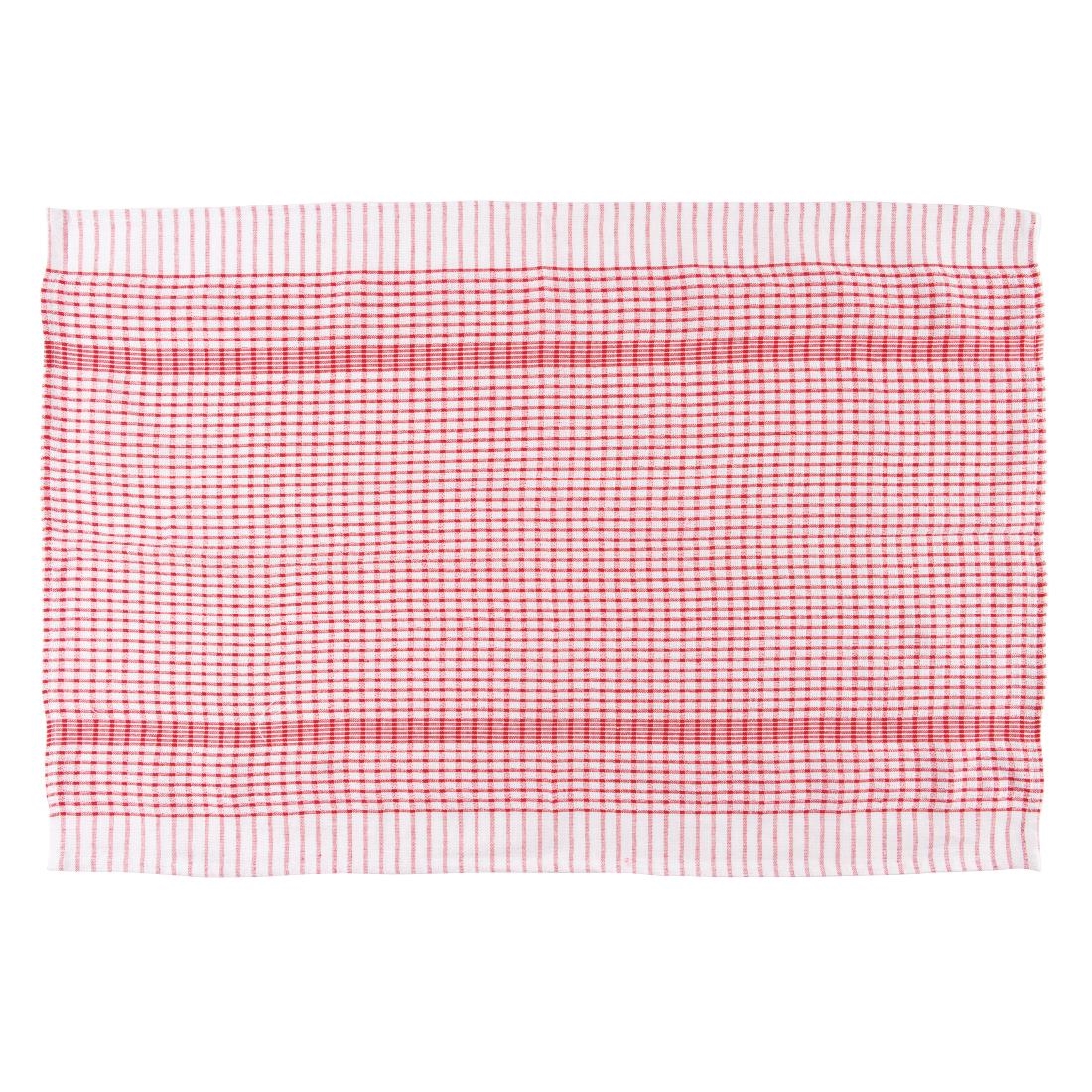 Vogue Wonderdry Red Tea Towels