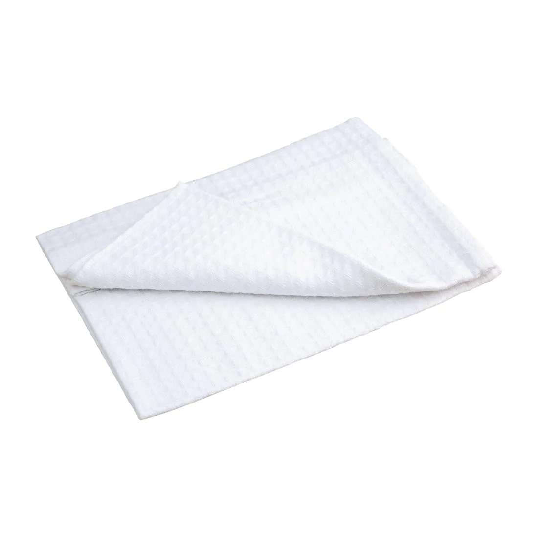 Vogue Cloths White Honeycomb Weave - Image 2