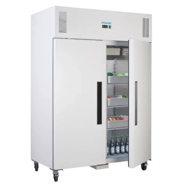 Polar Double Door Fridge White 1200Ltr