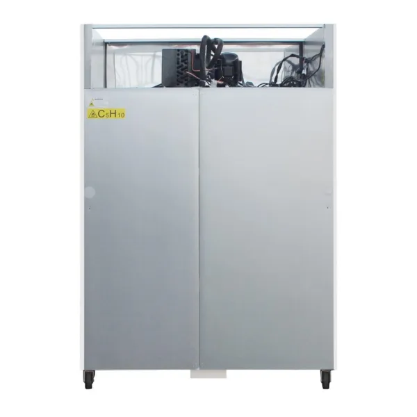 Polar Double Door Fridge White 1200Ltr